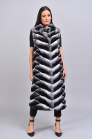 Chinchilla coat model D005