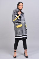 Astrakhan fur coat model D010